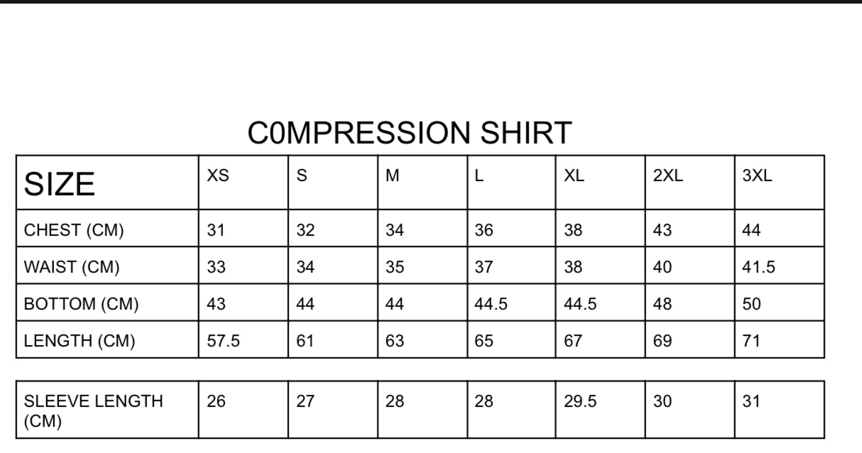 WHITE BL EDITION COMPRESSION SHIRT