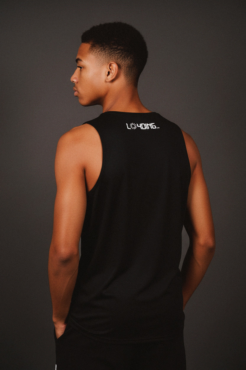 Lo4DING.. LOGO TANK | BLACK