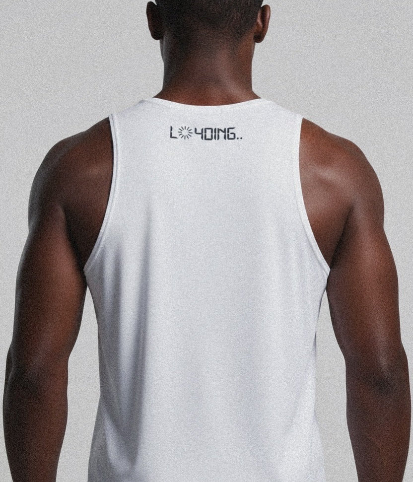Lo4DING.. LOGO Tank | WHITE