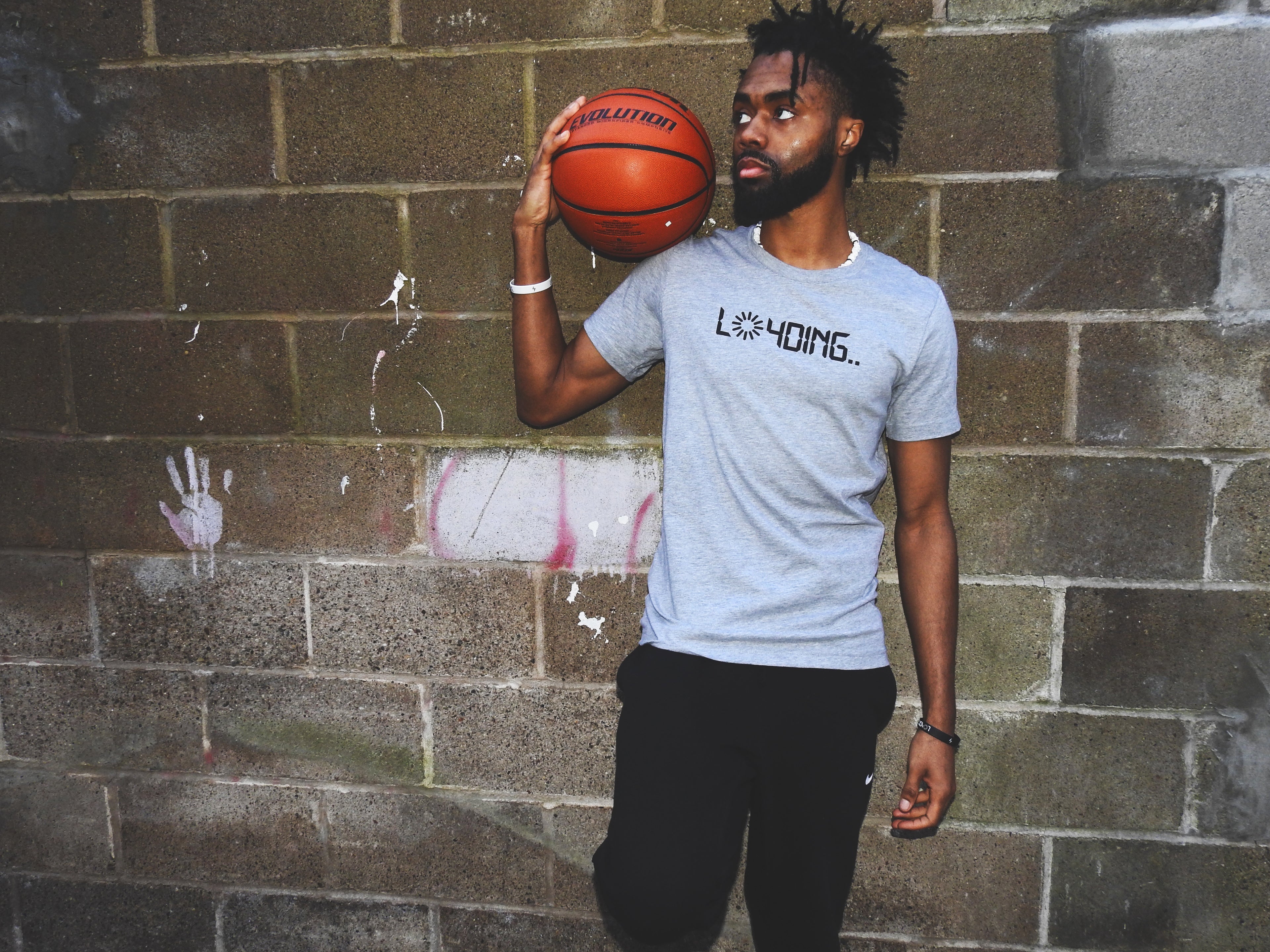 LO4DING TEE | GREY