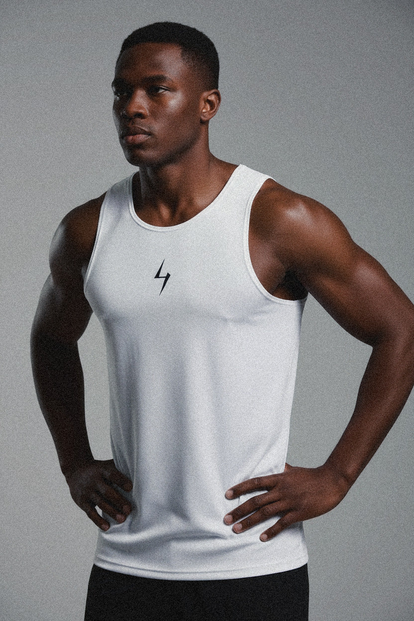 Lo4DING.. LOGO Tank | WHITE