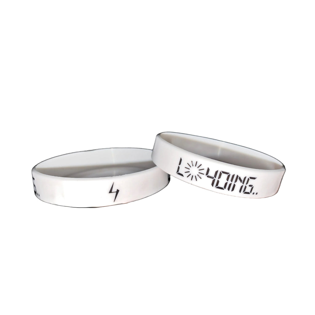 LO4DING WRIST BAND | WHITE
