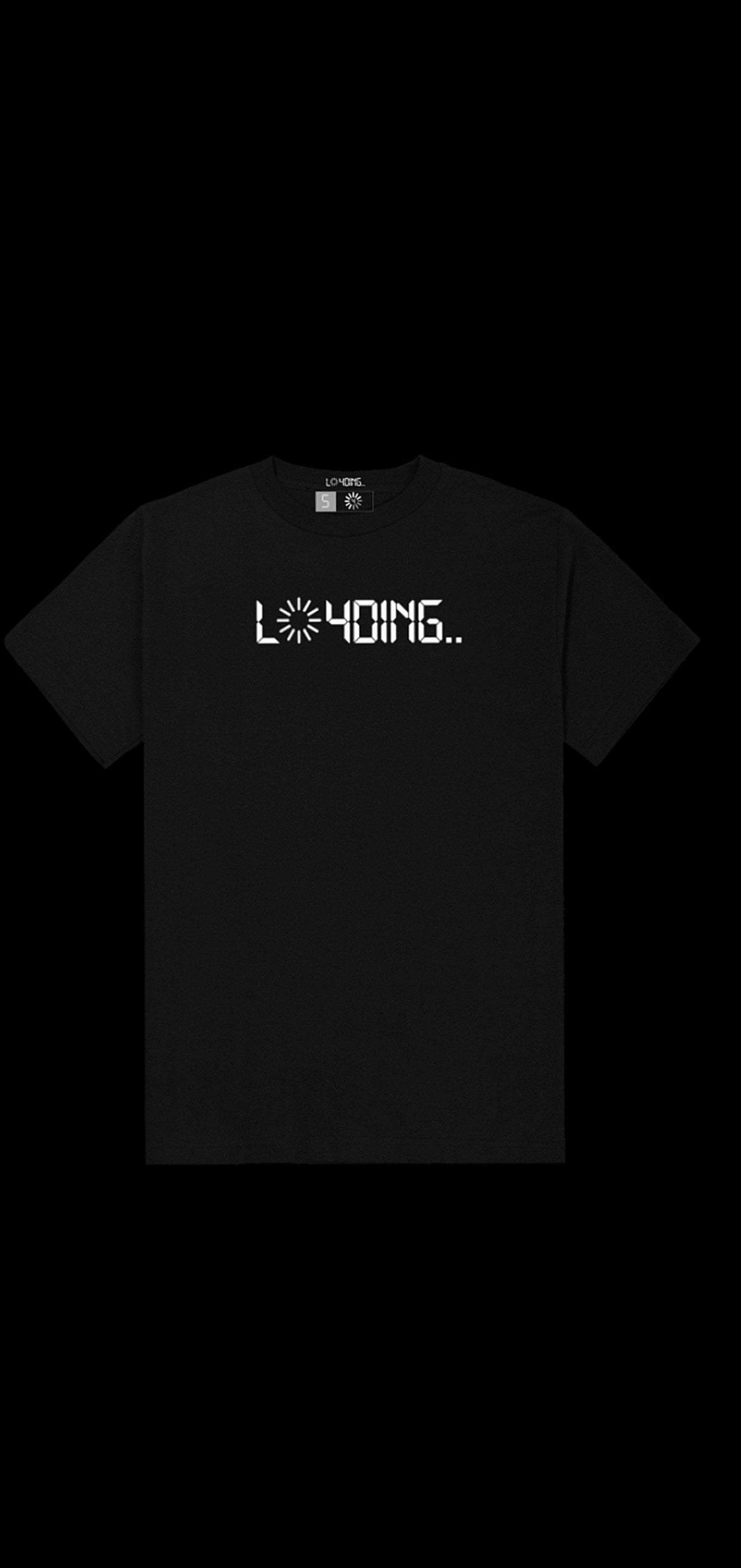 LO4DING TEE | BLACK